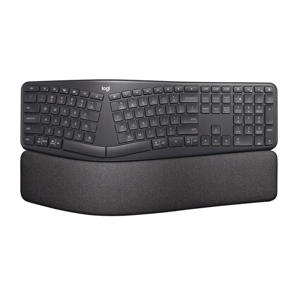 Logitech® ERGO K860 Wireless Keyboard, Graphite (LOG24421967) Each