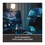 Logitech® StreamCam Plus Webcam, 1920 x 1080 Pixels, 2.1 Mpixels, Black (LOG24435282) Each