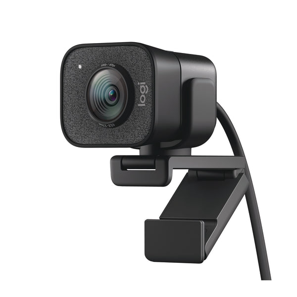 StreamCam Plus Webcam, 1920 x 1080 Pixels, 2.1 Mpixels, Black (LOG24435282) Each