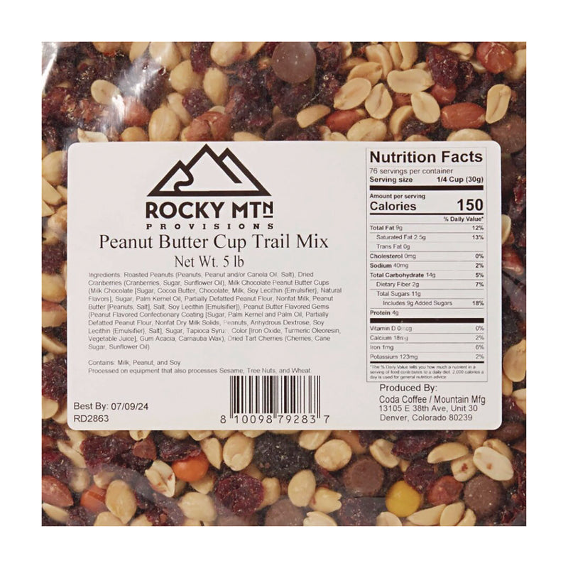 Mountain Manufacturing™ Peanut Butter Cup Roasted Trail Mix, 80 oz Bag, 4/Carton (MMGCDA79283) Case of 4