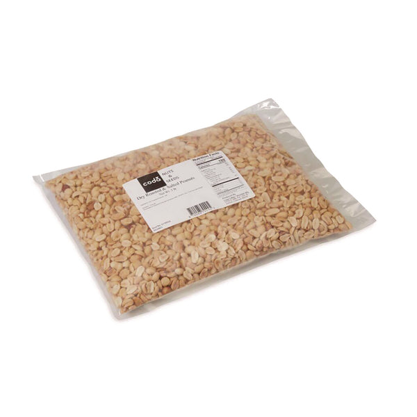 Mountain Manufacturing™ Dry Roasted and Salted Peanuts, Unshelled, 80 oz Bag, 4/Carton (MMGCDA79290) Case of 4