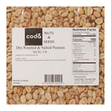 Mountain Manufacturing™ Dry Roasted and Salted Peanuts, Unshelled, 80 oz Bag, 4/Carton (MMGCDA79290) Case of 4