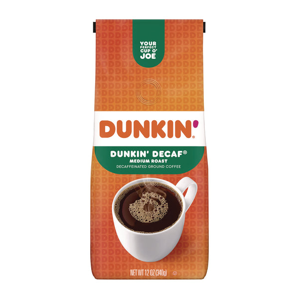 Dunkin'® Original Blend Decaf Coffee, 12 oz Bag (SMU00048) Each