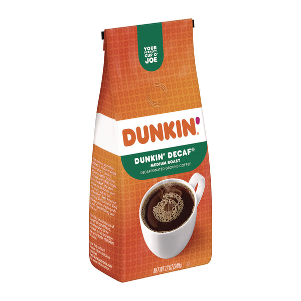 Dunkin'® Original Blend Decaf Coffee, 12 oz Bag (SMU00048) Each