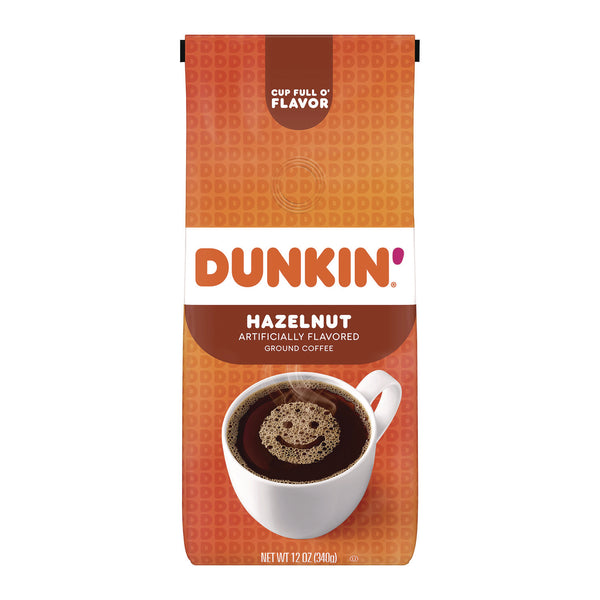 Dunkin'® Hazelnut Coffee, 12 oz Bag (SMU00049) Each