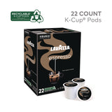 Lavazza Perfetto Espresso Coffee K-Cups, 22/Box (LAV6000) Box of 22