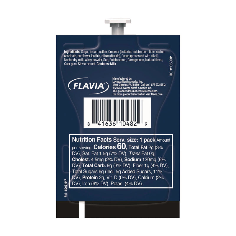 FLAVIA® Lavazza Mocha Latte, Mocha, 0.5 oz Pouch, 72/Carton (LAV48690) Case of 72