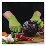 GloveWorks® by AMMEX® Heavy-Duty Industrial Nitrile Gloves, Powder-Free, 8 mil, 2X-Large, Green, 100 Gloves/Box, 10 Boxes/Carton (AXCGWGN49100CT) Case of 1000