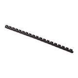 Fellowes® Plastic Comb Bindings, 1/4" Diameter, 20 Sheet Capacity, Navy, 100/Pack (FEL52502) Pack of 100