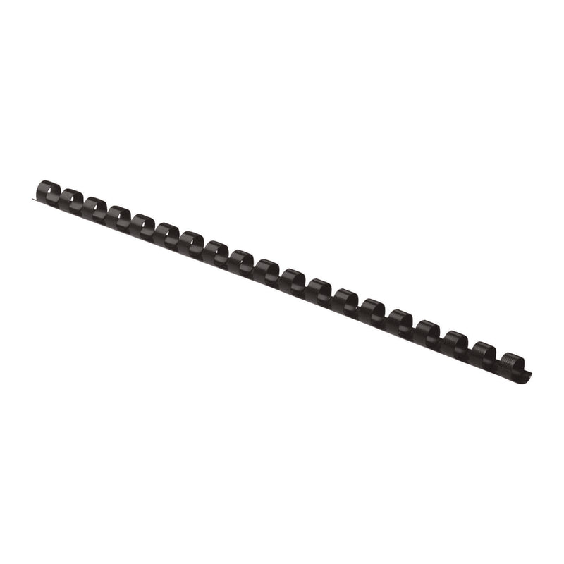 Fellowes® Plastic Comb Bindings, 1/4" Diameter, 20 Sheet Capacity, Navy, 100/Pack (FEL52502) Pack of 100