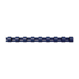 Fellowes® Plastic Comb Bindings, 3/4" Diameter, 150 Sheet Capacity, Navy, 100/Pack (FEL52392) Pack of 100