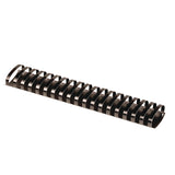 Fellowes® Plastic Comb Bindings, Oval, 2" Diameter, 500 Sheet Capacity, Black, 40/Pack (FEL52369) Pack of 40