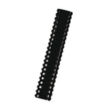 Fellowes® Plastic Comb Bindings, Oval, 2" Diameter, 500 Sheet Capacity, Black, 40/Pack (FEL52369) Pack of 40