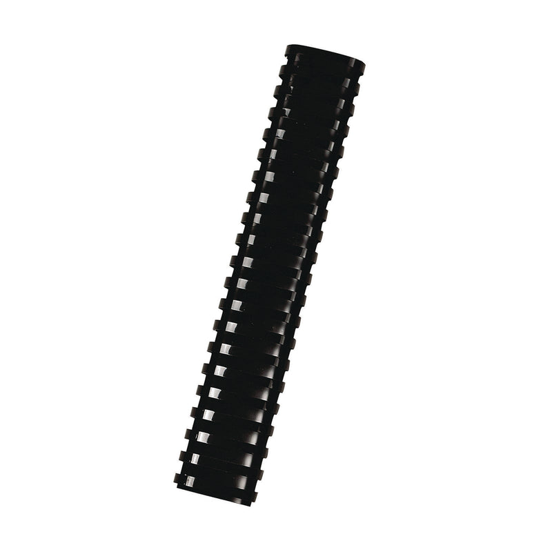 Fellowes® Plastic Comb Bindings, Oval, 2" Diameter, 500 Sheet Capacity, Black, 40/Pack (FEL52369) Pack of 40