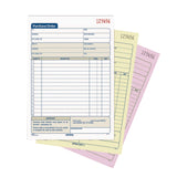 Adams Business Forms Multipart Purchase Order Pad, Three-Part Carbonless, 8.38 x 10.19, 50 Forms Total (ABFTC8131) Each