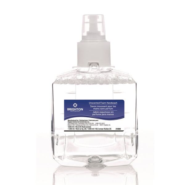 Brighton Professional™ LTX-12 Hand Soap Refill, Unscented, 1,200 mL, 2/Carton (GOJ375455) Case of 2
