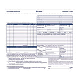 Adams Business Forms Multipart Auto Repair Work Order Forms, Three-Part Carbonless, 8.5 x 6.94, 50 Forms Total (ABFGT3870) Pack of 50