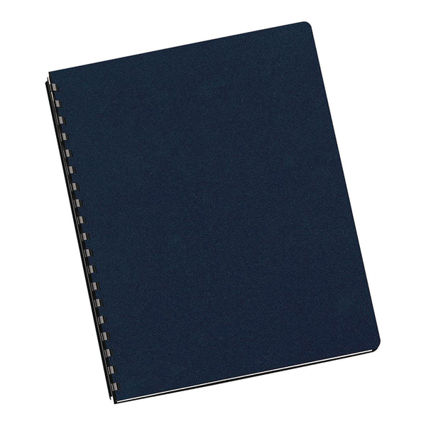 Fellowes® Futura Oversize Presentation Covers, Punched, 11.25 x 8.75, Navy, 25/Pack (FEL5224801) Pack of 25