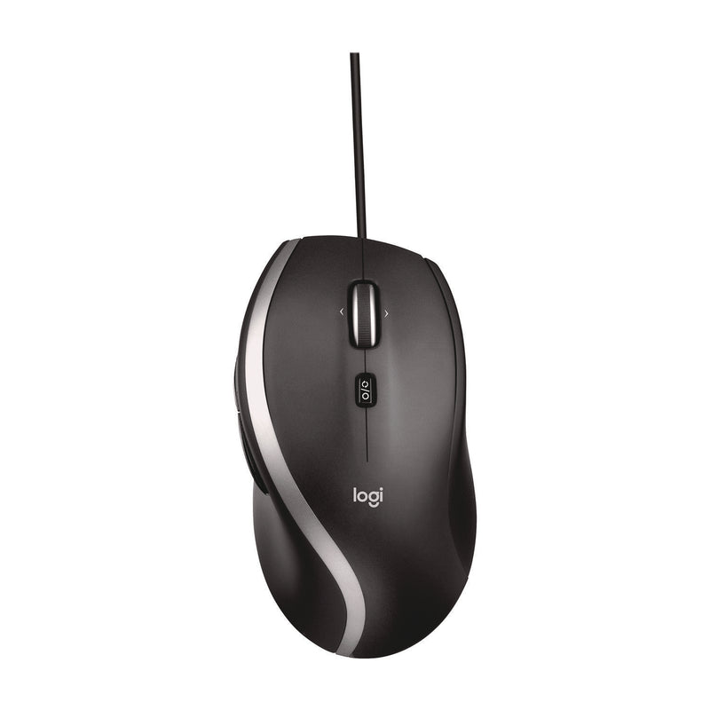 Logitech® M500S Optical Mouse, USB 2.0, Left/Right Hand Use, Black (LOG24448486) Each