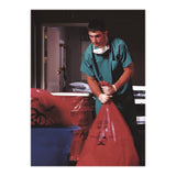 Heritage Healthcare Biohazard Printed Low-Density Can Liners, Infectious Waste, 44 gal, 3.2 mil, 37" x 50", Red, Flat Pack, 75/Carton (HERA7450ZR) Case of 75