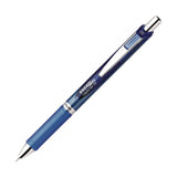 Pentel® EnerGel RTX Deluxe Gel Pen, Retractable, Fine 0.5 mm, Blue Ink, Blue/Silver Barrel, 3/Pack (PENBLN75BP3C) Pack of 3