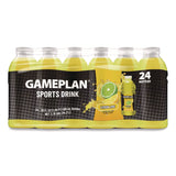 Gameplan Sports Drink, Lemon Lime, 20 oz Bottle, 24/Carton (NGBGMP20Z24PLL) Case of 24