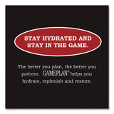 Gameplan Sports Drink, Fruit Punch, 20 oz Bottle, 24/Carton (NGBGMP20Z24PFP) Case of 24