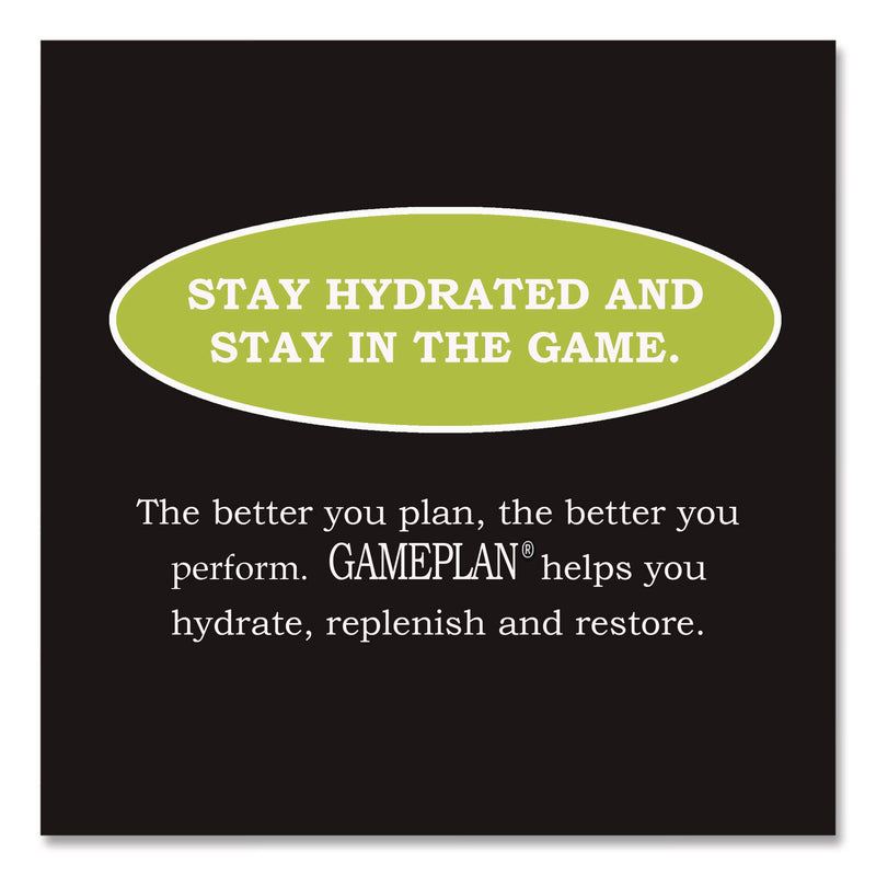 Gameplan Sports Drink, Lemon Lime, 20 oz Bottle, 24/Carton (NGBGMP20Z24PLL) Case of 24