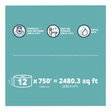Papernet® HyTech Seas Mini JRT, Septic Safe, 1-Ply, White, 3.3" x 750 ft, 6 Rolls/Carton (SOD410051) Case of 6