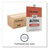 Flavia Alterra Columbia Coffee Freshpack, Columbia, 0.28 oz Pouch, 100/Carton (LAV48006) Case of 100