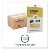 Flavia Alterra Morning Roast Coffee Freshpack, Morning Roast, 0.28 oz Pouch, 100/Carton (LAV48008) Case of 100