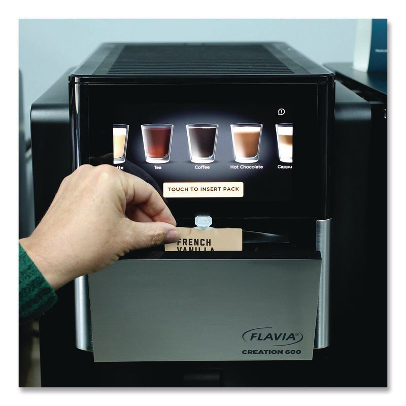Flavia Alterra French Vanilla Coffee Freshpack, French Vanilla, 0.23 oz Pouch, 100/Carton (LAV48009) Case of 100
