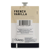 Flavia Alterra French Vanilla Coffee Freshpack, French Vanilla, 0.23 oz Pouch, 100/Carton (LAV48009) Case of 100