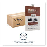 Flavia Alterra Hazelnut Coffee Freshpack, Hazelnut, 0.23 oz Pouch, 100/Carton (LAV48011) Case of 100