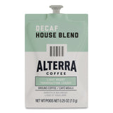 Flavia Alterra Decaf House Blend Coffee Freshpack, 0.25 oz Pouch, 100/Carton (LAV48013) Case of 100