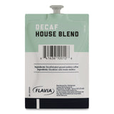 Flavia Alterra Decaf House Blend Coffee Freshpack, 0.25 oz Pouch, 100/Carton (LAV48013) Case of 100