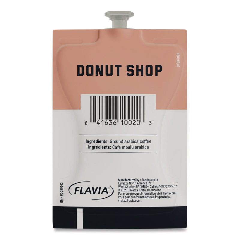 Flavia Alterra Donut Shop Coffee Freshpack, Donut Shop, 0.28 oz Pouch, 100/Carton (LAV48019) Case of 100