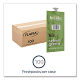 Flavia The Bright Tea Co. Select Green Tea Freshpack, Select Green, 0.09 oz Pouch, 100/Carton (LAV48028) Case of 100