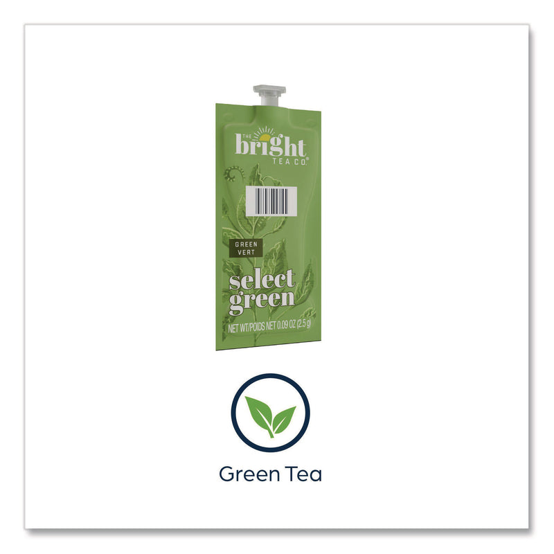 Flavia The Bright Tea Co. Select Green Tea Freshpack, Select Green, 0.09 oz Pouch, 100/Carton (LAV48028) Case of 100