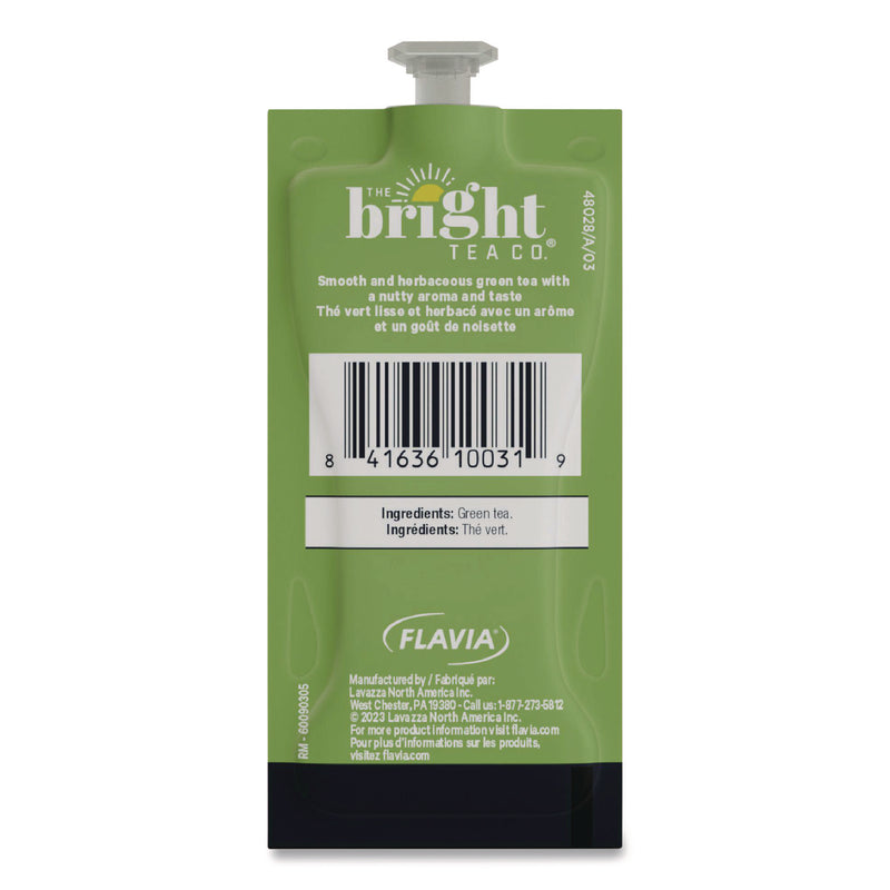 Flavia The Bright Tea Co. Select Green Tea Freshpack, Select Green, 0.09 oz Pouch, 100/Carton (LAV48028) Case of 100