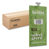 Flavia The Bright Tea Co. Select Green Tea Freshpack, Select Green, 0.09 oz Pouch, 100/Carton (LAV48028) Case of 100