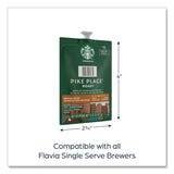 FLAVIA® Starbucks Pike Place Roast Coffee Freshpack, Pike Place, 38/Carton (LAV48725) Case of 38