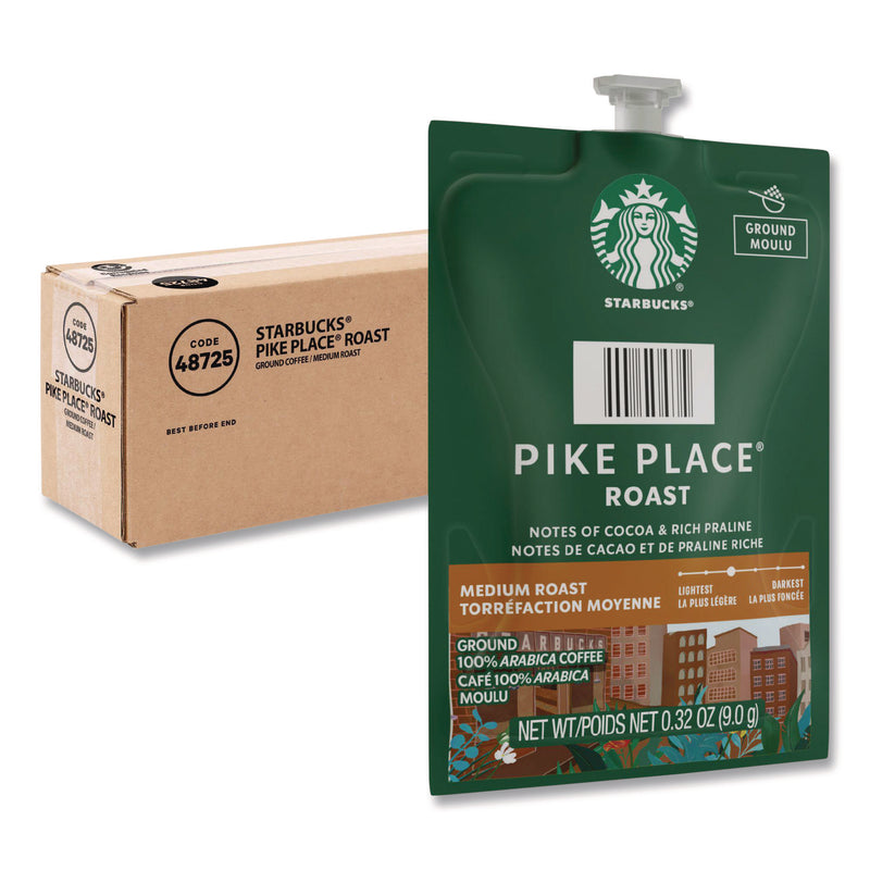 FLAVIA® Starbucks Pike Place Roast Coffee Freshpack, Pike Place, 38/Carton (LAV48725) Case of 38