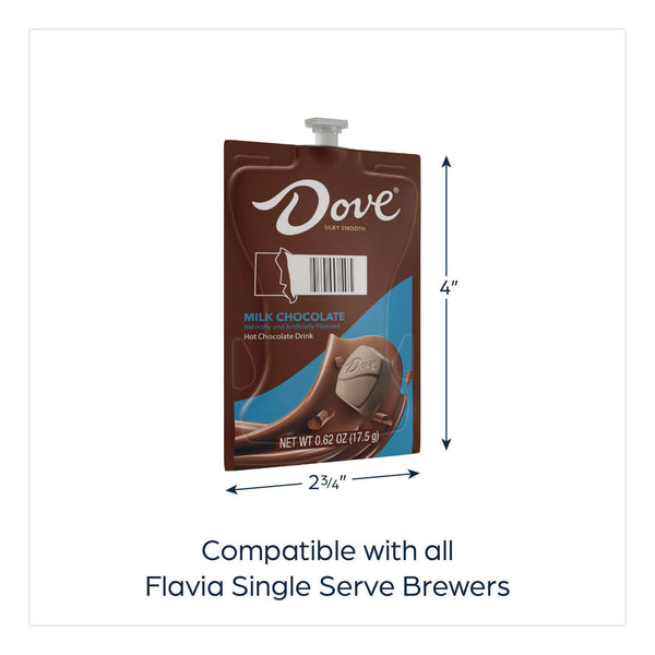 FLAVIA® Hot Chocolate Freshpack, Milk Chocolate, 0.62 oz Pouch, 36/Carton (LAV48720) Case of 36