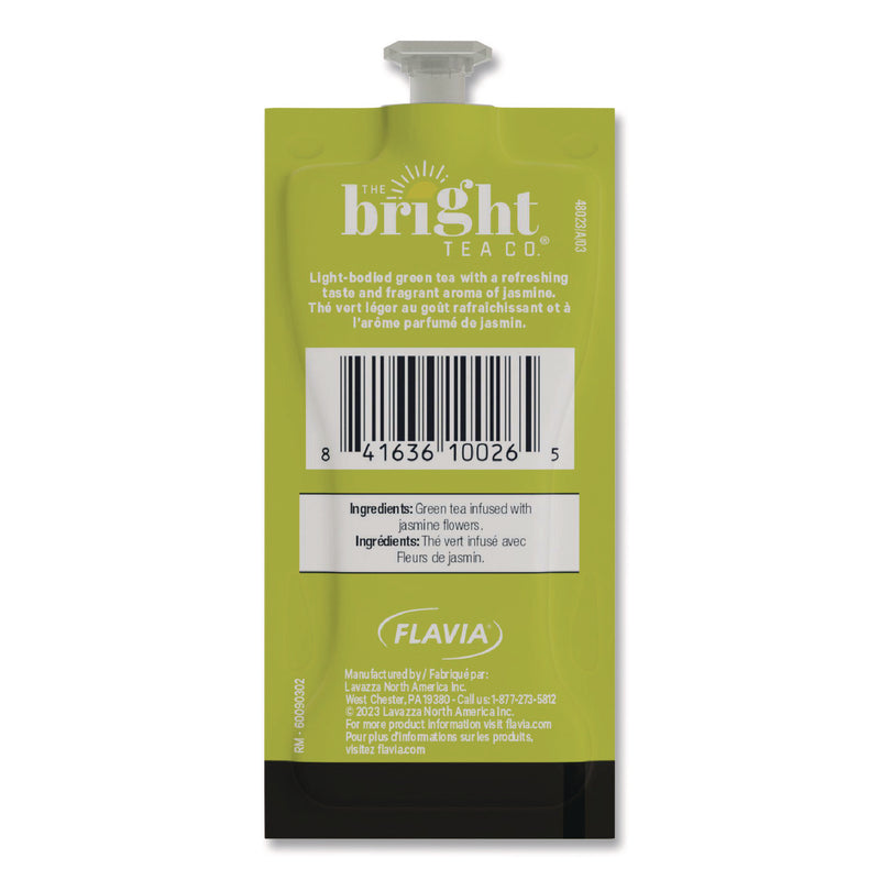 FLAVIA® The Bright Tea Co. Green with Jasmine Tea Freshpack, Green with Jasmine, 40/Carton (LAV48723) Case of 40