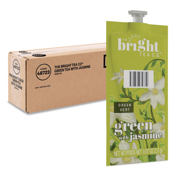 FLAVIA® The Bright Tea Co. Green with Jasmine Tea Freshpack, Green with Jasmine, 40/Carton (LAV48723) Case of 40