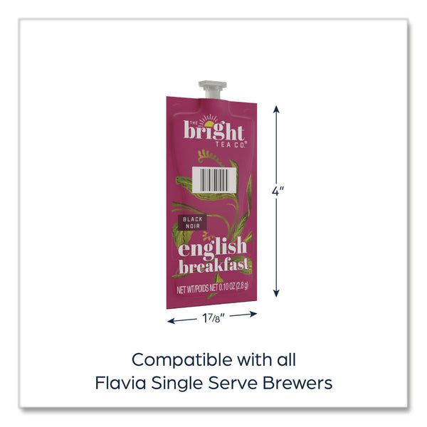 FLAVIA® The Bright Tea Co. English Breakfast Black Tea Freshpack, English Breakfast, 40/Carton (LAV48724) Case of 40