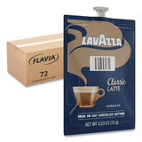 FLAVIA® Lavazza Classic Latte, Classic, 0.53 oz Pouch, 72/Carton (LAV48688) Case of 72