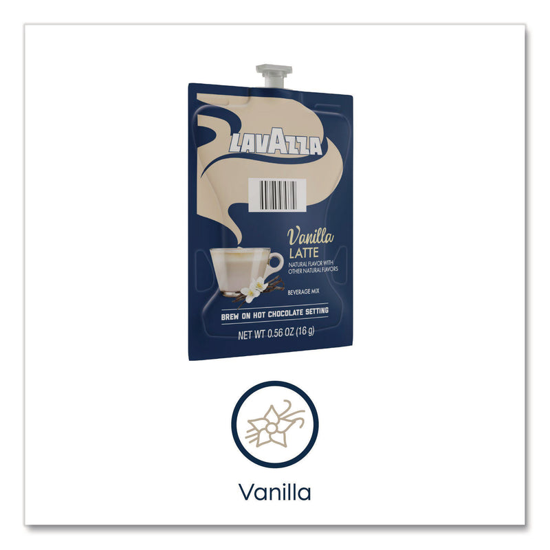 FLAVIA® Lavazza Vanilla Latte, Vanilla, 0.56 oz Pouch, 72/Carton (LAV48689) Case of 72