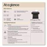 HP DesignJet T650 24" Printer with Two-Year Warranty (HEW5HB08T) Each